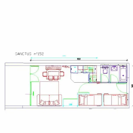 Apartmán Sanctus - Pour 6 Personnes Mae-9044 *